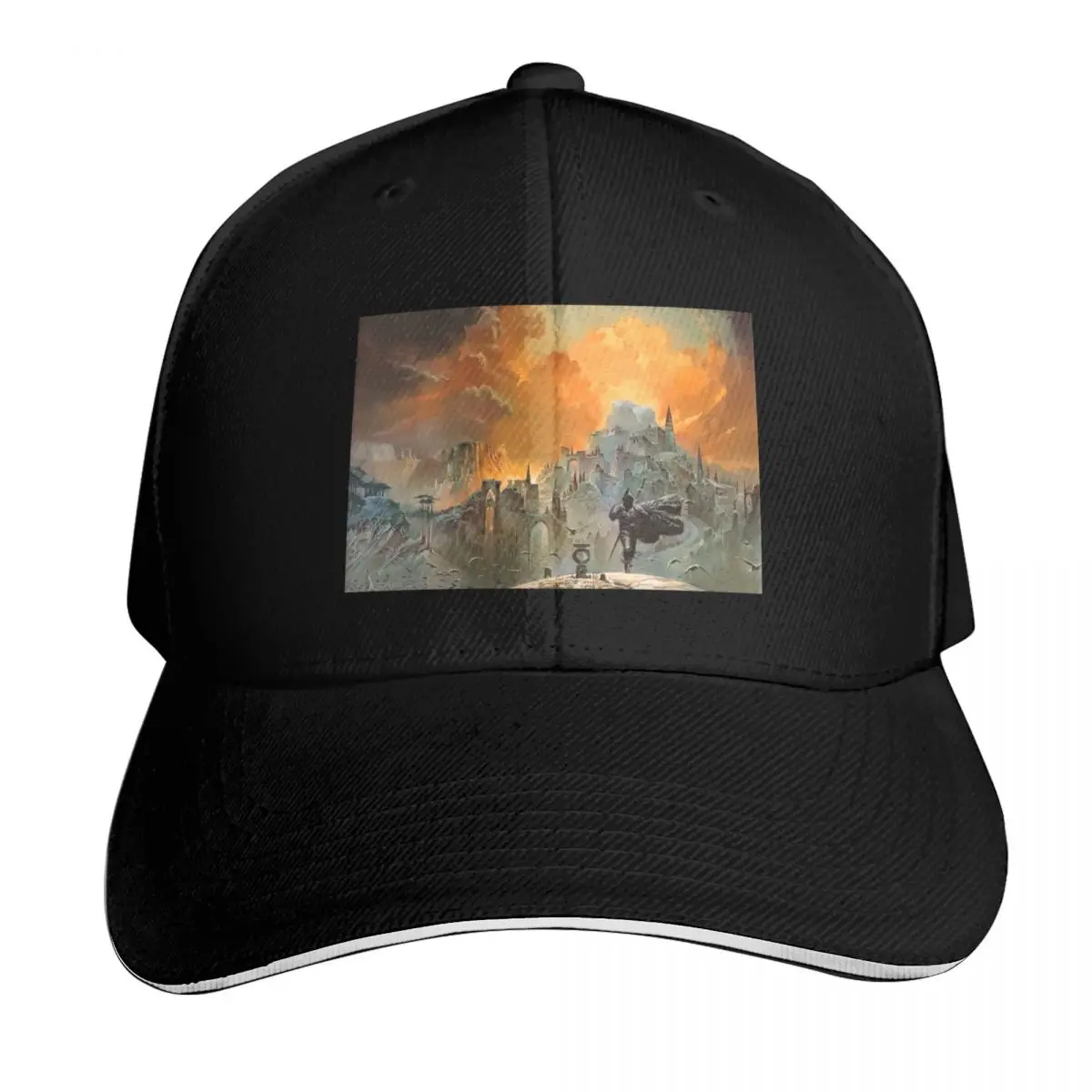 The Shadow of the Torturer - Vintage Sci-Fi Art Baseball Cap Casual Daily Wear Quick Dry Performance Cotton Twill Breathable