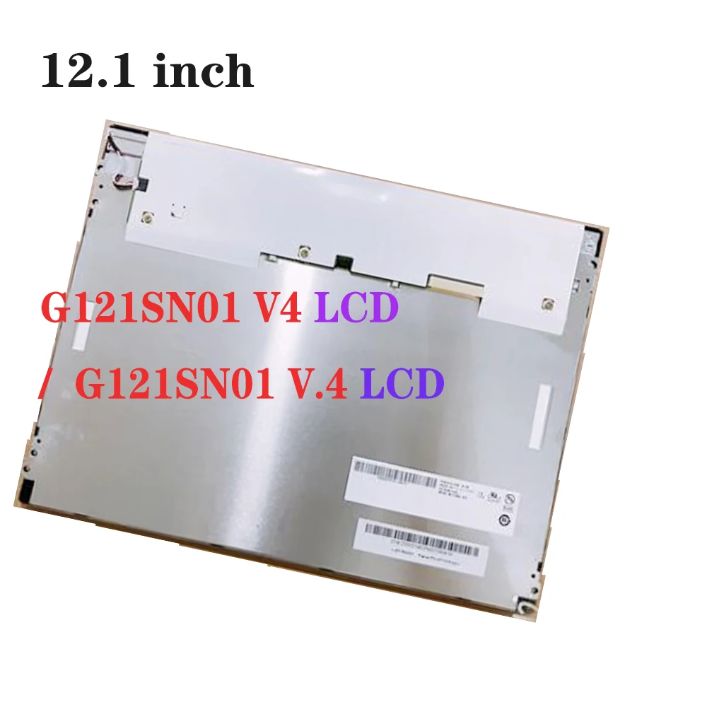 Original 12.1inch LCD Screen G121SN01 V4 V.4 800x600 TFT LCD Display Panel Replacement