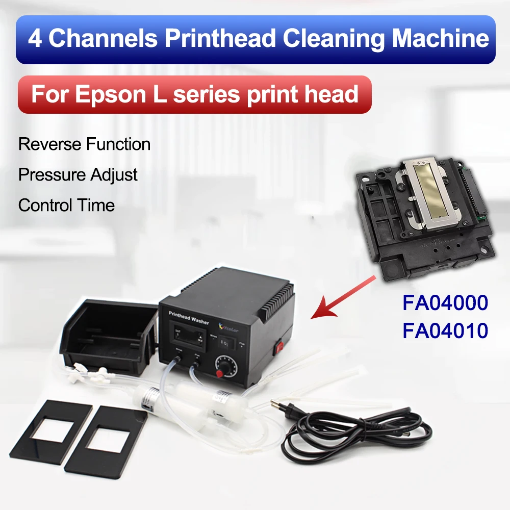 

FA04000 FA04010 Print head Ink Clogged Cleaning Machine For Epson L series Printer L310 L110 L3110 L475 L480 Printhead Washer