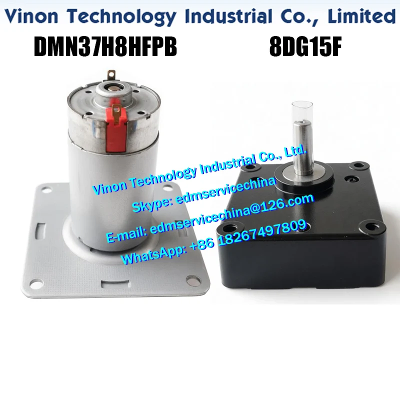 DMN37H8HFPB 24VDC 3800r DC-Motor, 8DG15F Untersetzungsgetriebe für Mak ino U Maschine 8DG15FB Z613P0900300 Z613P0900400 Servomotor – Detail 1