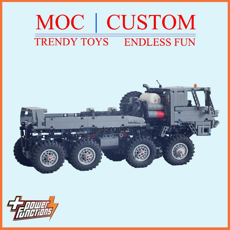 Custom MOC Mini Truck Tatra Off-Road Vehicle Technic Model - Trendy Educational Toys - Top Choice Gift for Casual Building Games
