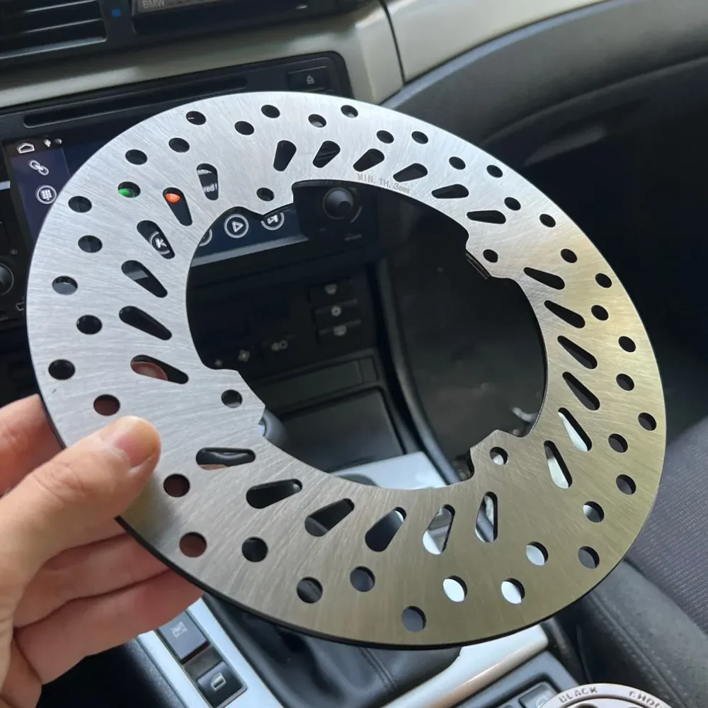 220 millimetri 240 millimetri Moto Anteriore Posteriore Disco Freno Rotore Per Honda XR250 XR400 XR440 XR600 XR650 XLR125 XL250 CRF 150 230 250 CR500