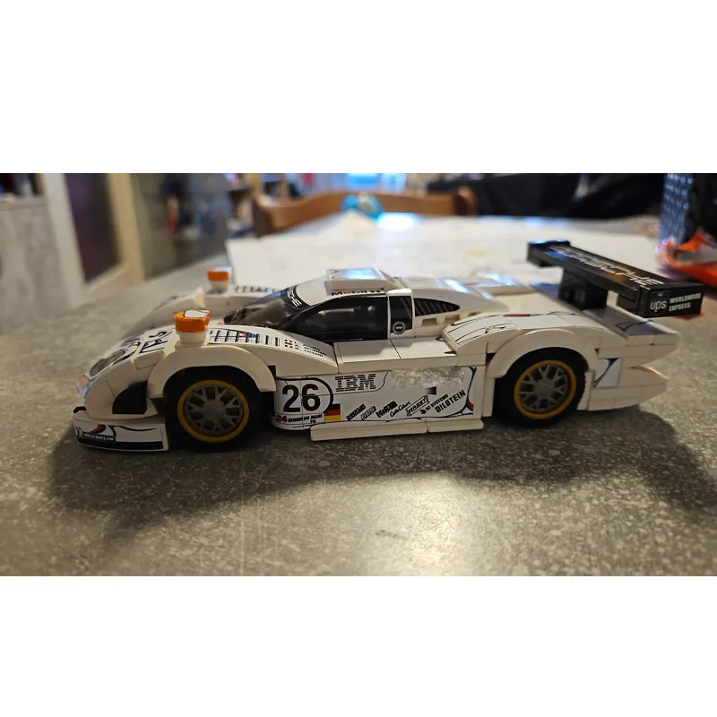 

MOC-167834 New Classic GTR Supercar Racing Building Block Model •260 Parts Boys' and Children's Birthday Building Block Toy Gift