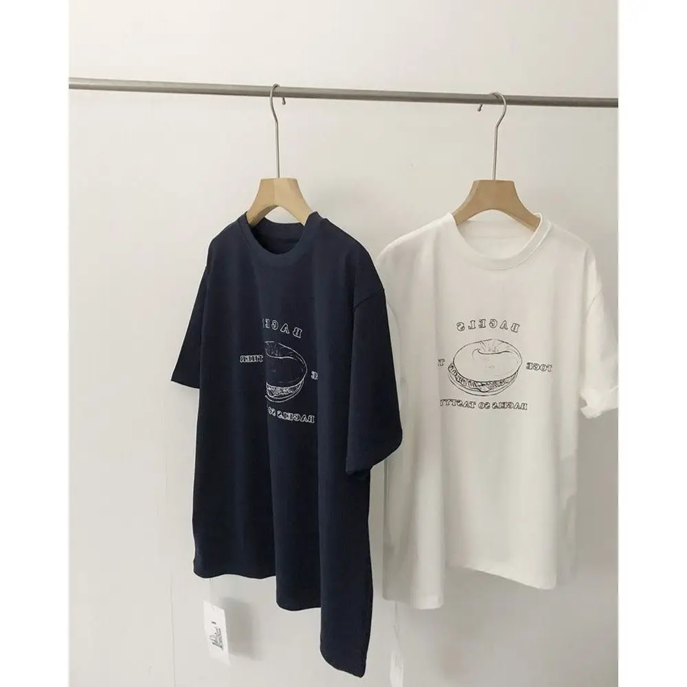 Ultra-Hand Feel Modal Summer New Women's Loose Printed Short Sleeve T-Shirt Shoulder Width Regular Fabric Lightweight Quick Dry