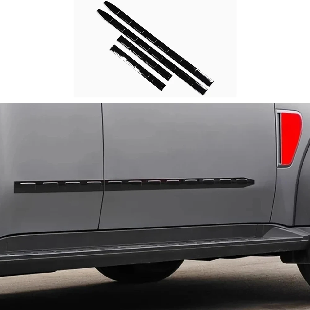 

Car Door Scratch Strips For Chery Jetour Travele 2023 2024 Stainless Steel Off-road 4x4 Body Trim Anti-collision Strip