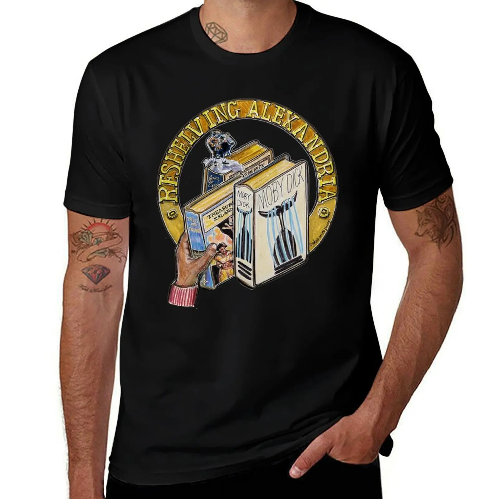 Books are a Portal T-Shirt Soft Anti-Shrink Cotton Tee T-Shirt