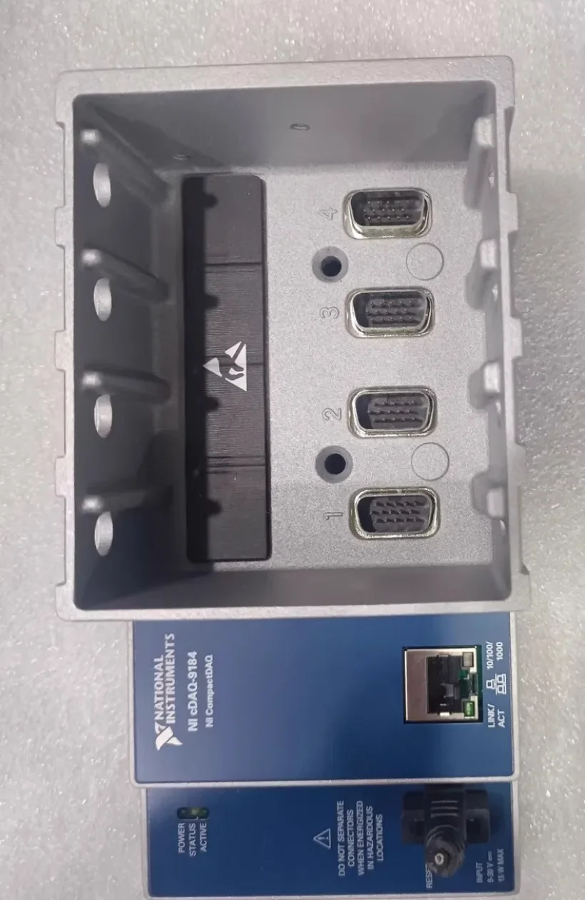 1PC National Instruments NI cDAQ-9184 Ethernet-Based CompactDAQ Carrier Chassis#Xing