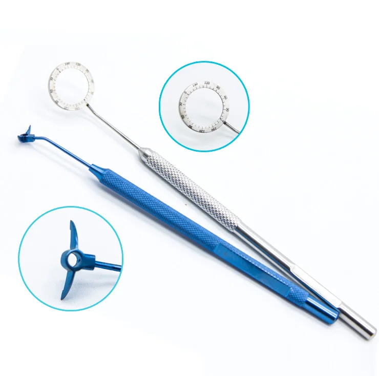 

Fine Stainless Steel Titanium Alloy Corneal Marker Ring Marker for Ophthalmic Corneal Transplantation.