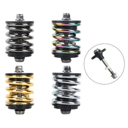 Bicycle Suspension Rear Shock ShocksTitanium Screw Rod For-Brompton Double Layershock Absorber Ring Bike Accessories