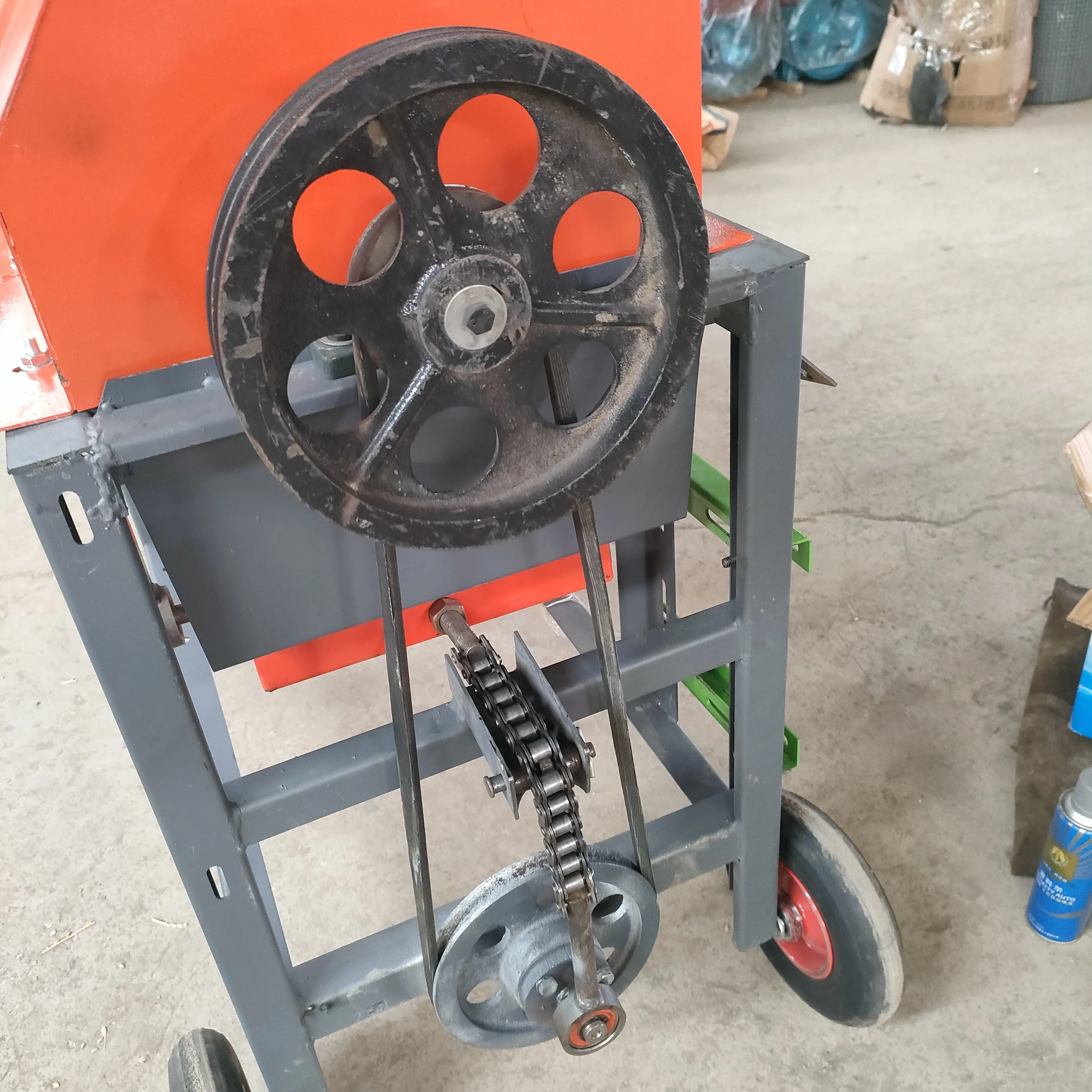 AIROW Weiwei Machinery Multifunctional Thresher 400kg/h Soybean Threshing Equipment