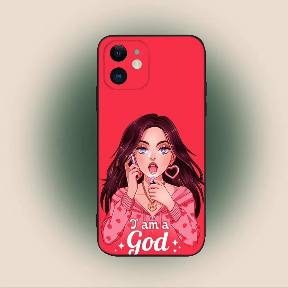 2000s Megan Fox Phone Case For iPhone 16,15,14,13,12,11,Plus,Pro Max,XS,X,XR,SE,Mini,8,7 Soft Silicone Black Cover