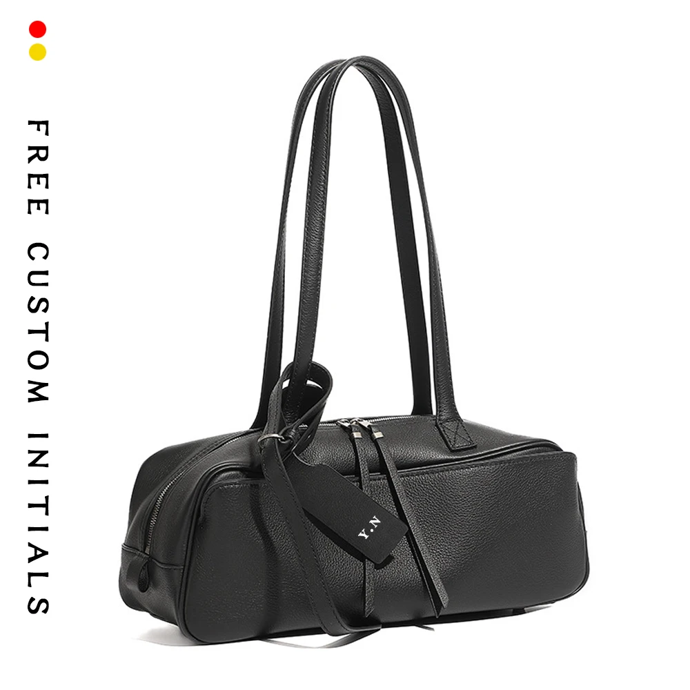 

Сумка на плечо из натуральной кожи для боулинга, сумка-подушка для подмышек, большая вместительная сумка-тоут для женщин, высококачественная сумка, новые сумки