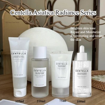 Korean Centella Tone Brightening Toner Facial Beruhigende Feuchtigkeitsspendende Serum Creme Sanfte Reiniger Hautpflege Original Produkte Set