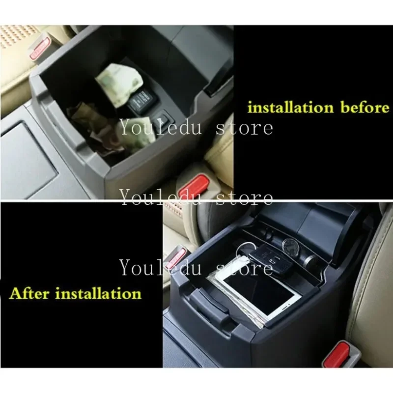 Armrest Storage Box ABS Pallet Center Console Tray For Honda CRV CR-V 2012 2013 2014 2015 2016 Stowing Tidying