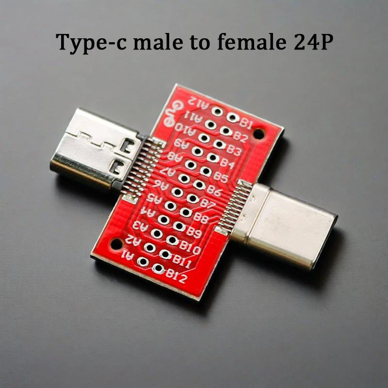 1PC USB a C Type C HDMI Interface Converter Adapter with PCB Male to Female Converter for USB a to USB C Type C