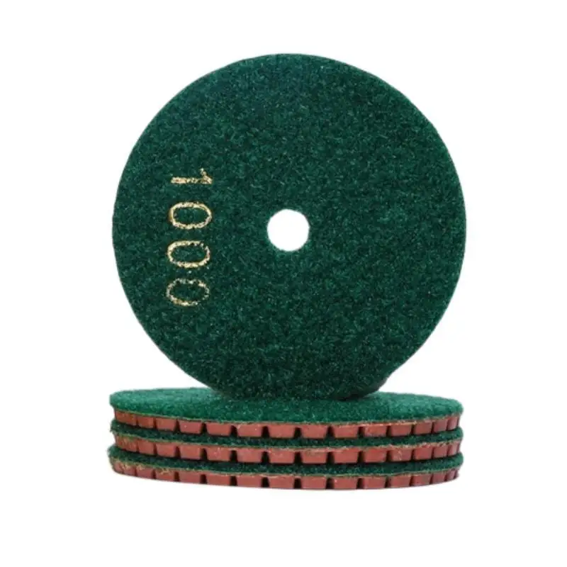 7-teiliges Set 3-Zoll- und 4-Zoll-Nass-Diamant-Polierpads, flexible Schleifscheiben für Granit, Marmor, Beton, Stein, Schleif- und Polierscheiben – Detail 8