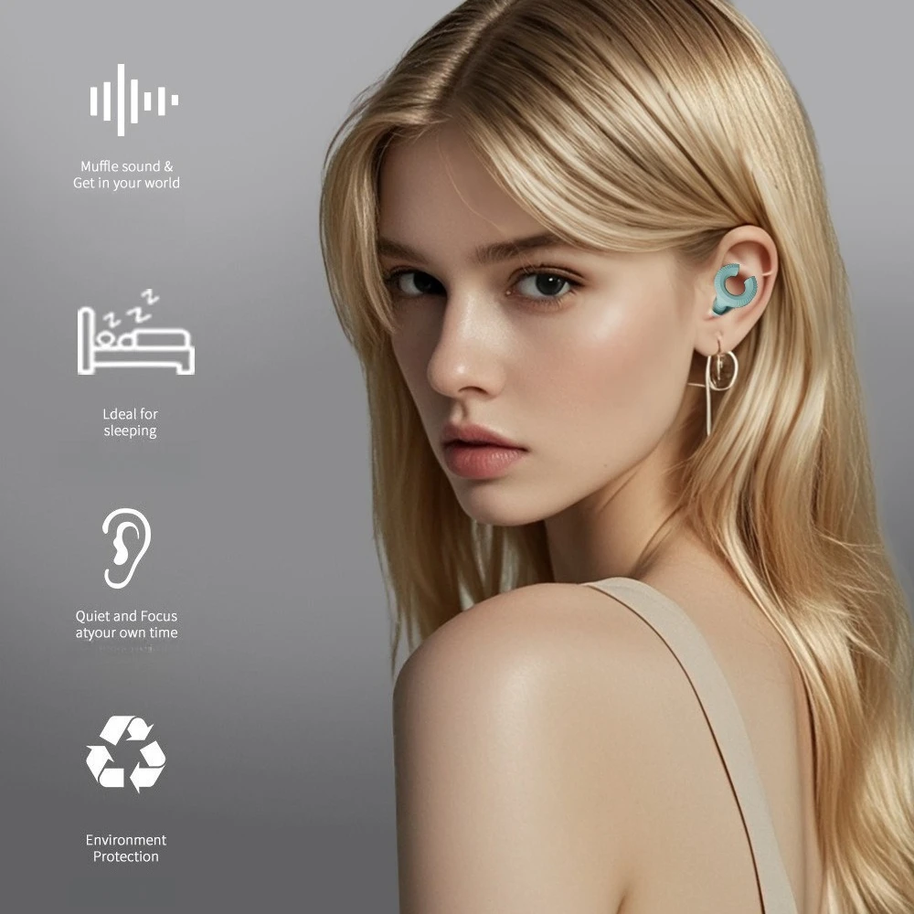 Multiple Styles Noise Cancelling Earplugs for Sleep Reusable Soundproof Ear Plugs Concert Work Swim Earplugs Safety Protection