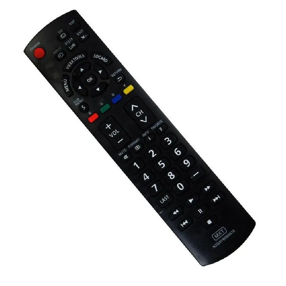 Remote Control for TV Panasonic LED LCD Plasma with Viera Tools