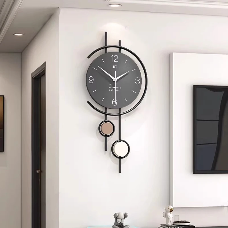 美的インテリア壁掛け時計レストラン北欧サイレントファッション - Resin Art Wall Clock のレビューと価格