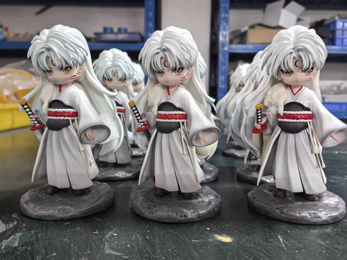 Original GK RZ Q Version Sesshomaru-sama Model Toy Figure Gift Ornaments