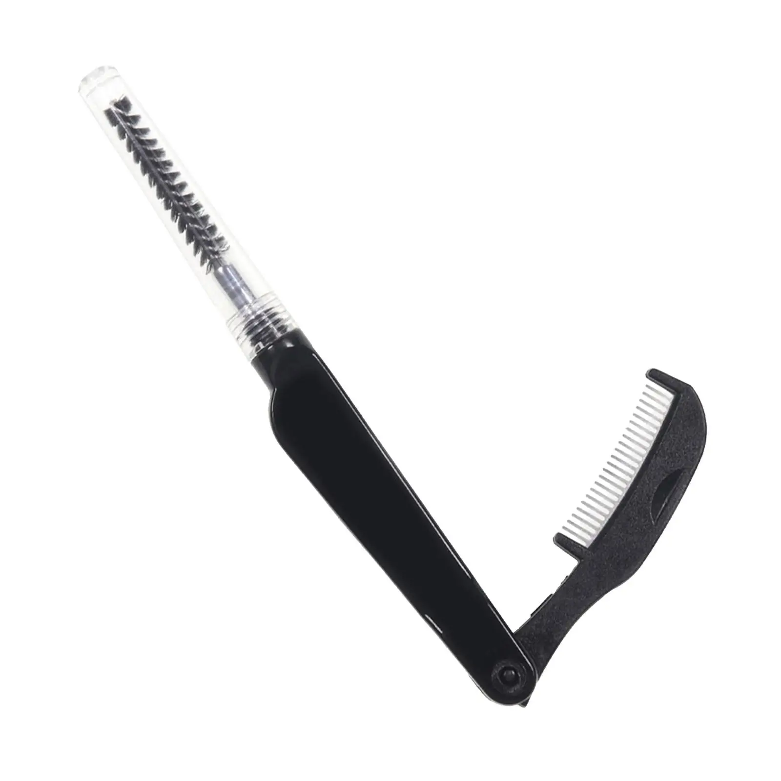 Fly Tying Tool Foldable Stainless Nylon Dub Brush Tease Out Feather Fiber Dubbed Legs Bodies