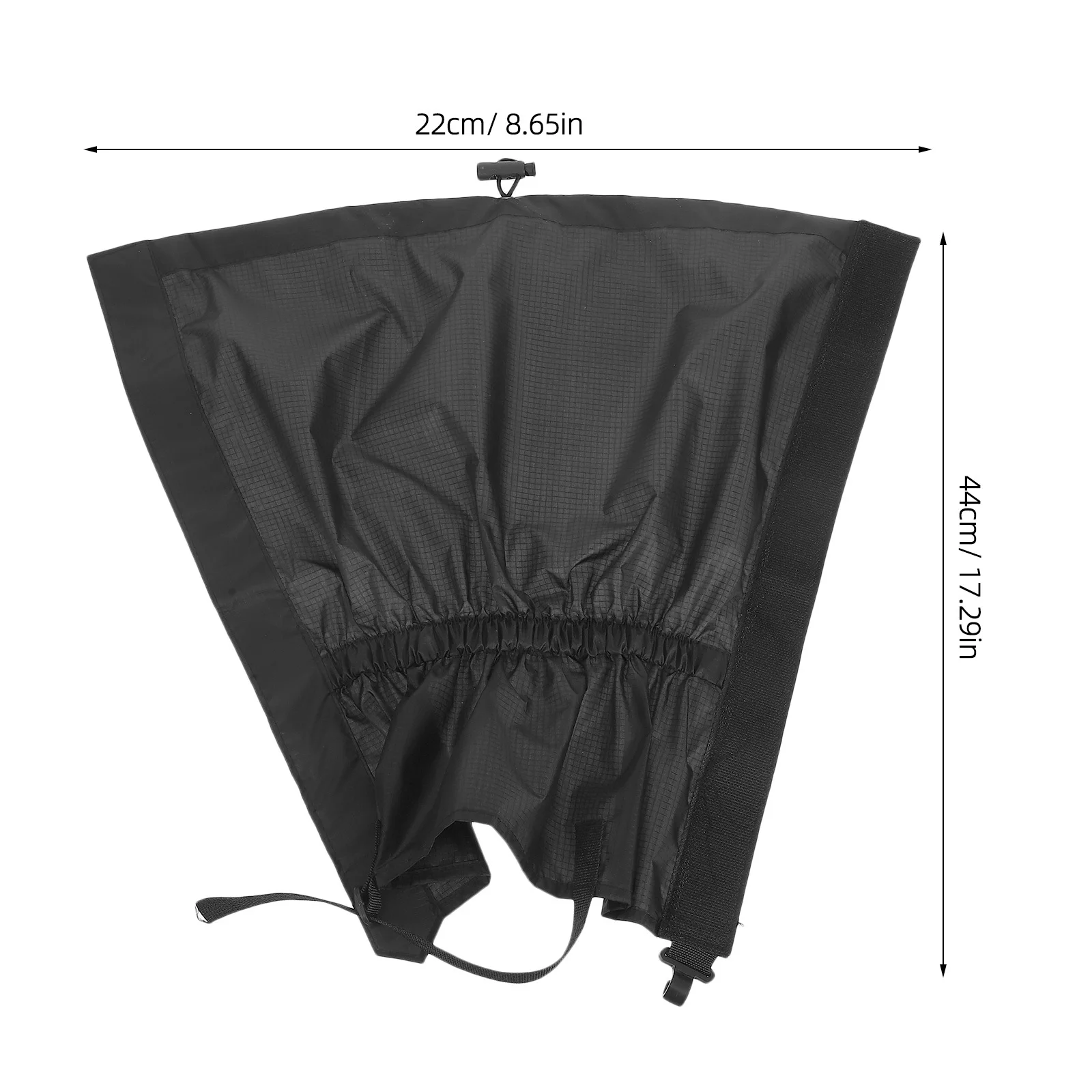 2 szt. Regulowane, wodoodporne ochraniacze na buty, getry outdoorowe, do wędrówek, wspinaczki górskiej, na śnieg, błoto, antypoślizgowe nakładki na buty