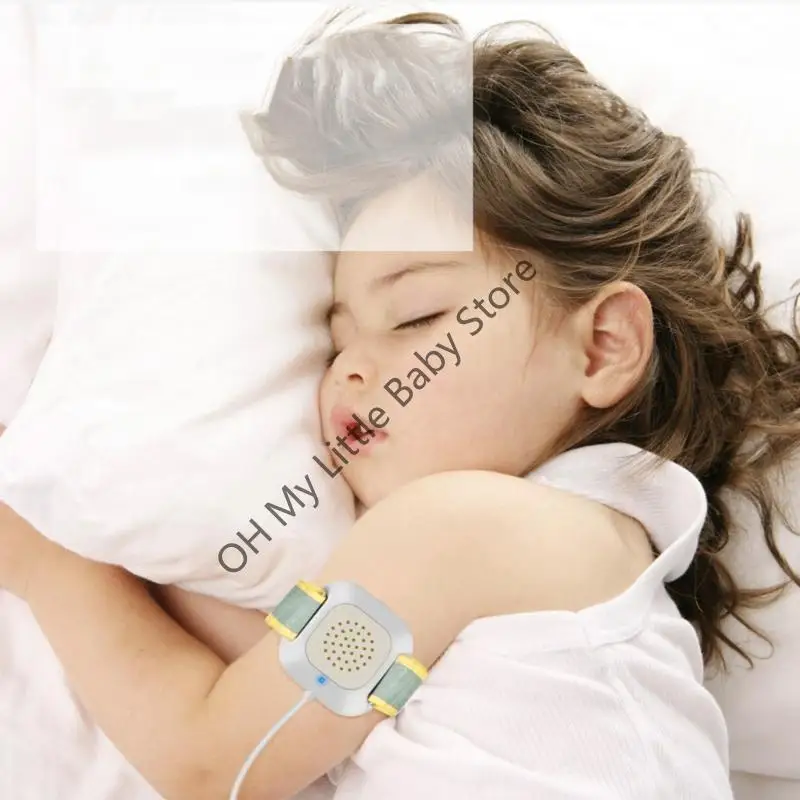 M76C Cánh Tay Đeo Giường Làm Ẩm Báo Động Đái dầm Đái dầm Nước tiểu Cảm Biến dành cho Trẻ Sơ Sinh Tập Đi Trẻ Người Cao Tuổi