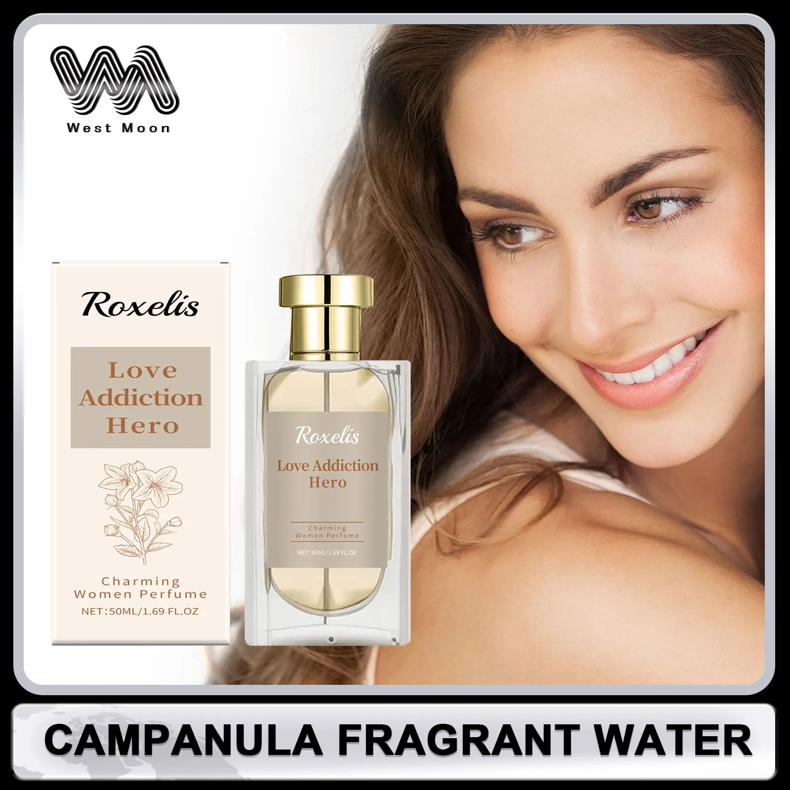 Campanula Perfume Long Lasting Plant Floral Fragrance Refresh Scent Add Charm Daily Work Dating Relieving Stress Women Perfume