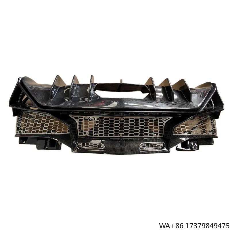 

New Condition Body Kit Rear Bumper Spoiler for Lamborghini Aventador LP700/LP720 Upgrade to LP750 SV Style Includes Screws