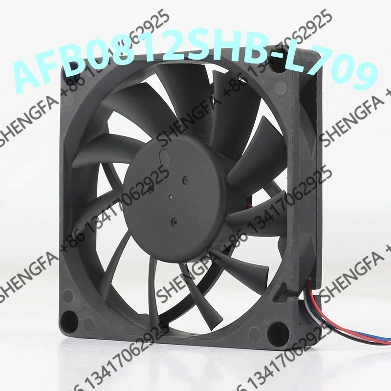 Chassis Power Supply Dual Ball Converter Mute Delta 5V 24V 48V DC12V 0.40A AC EC 8015 80X80X15MM 8CM AFB0812SHB-L709 Cooling Fan