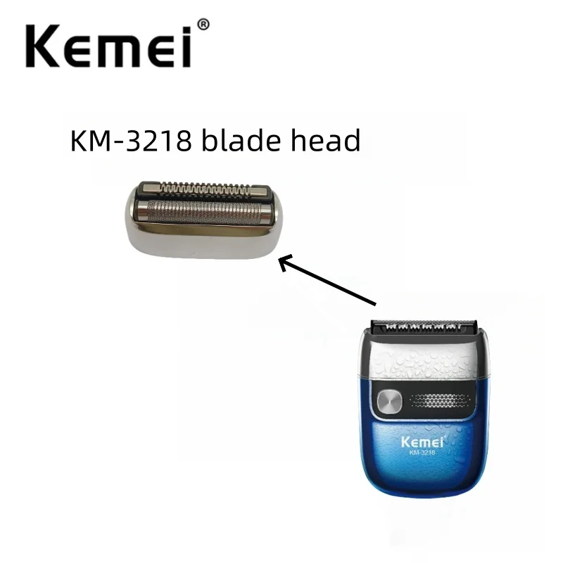 Kemei KM-3218 Shaver Razor Replacement Blade Head Product Accessories Blade Head Genuine Factory-produced Original Accessories