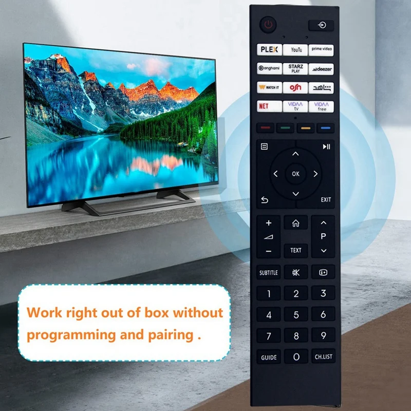 CT-95058 Replace Remote Control For Toshiba Smart LCD LED TV CT95058 Remote Control