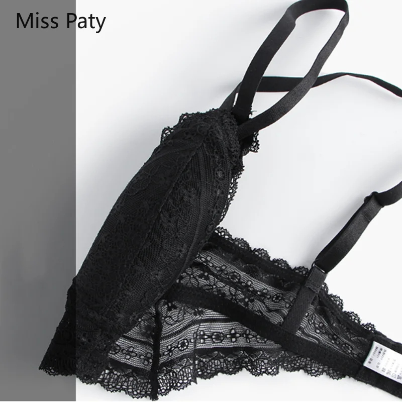 النساء العشير مثير الدانتيل رقيقة مثلث لينة كوب دون حلقة الصلب الملابس الداخلية الإناث Barlette القطن حمالات الصدر للفتيات #4