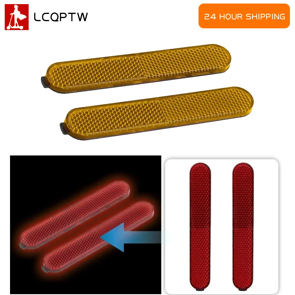 

Rear Wheel Cover Reflective Strip Hub Electric Scooter Protective Decoration Shell for Xiaomi 4 Pro 1 GEN Safety Reflector