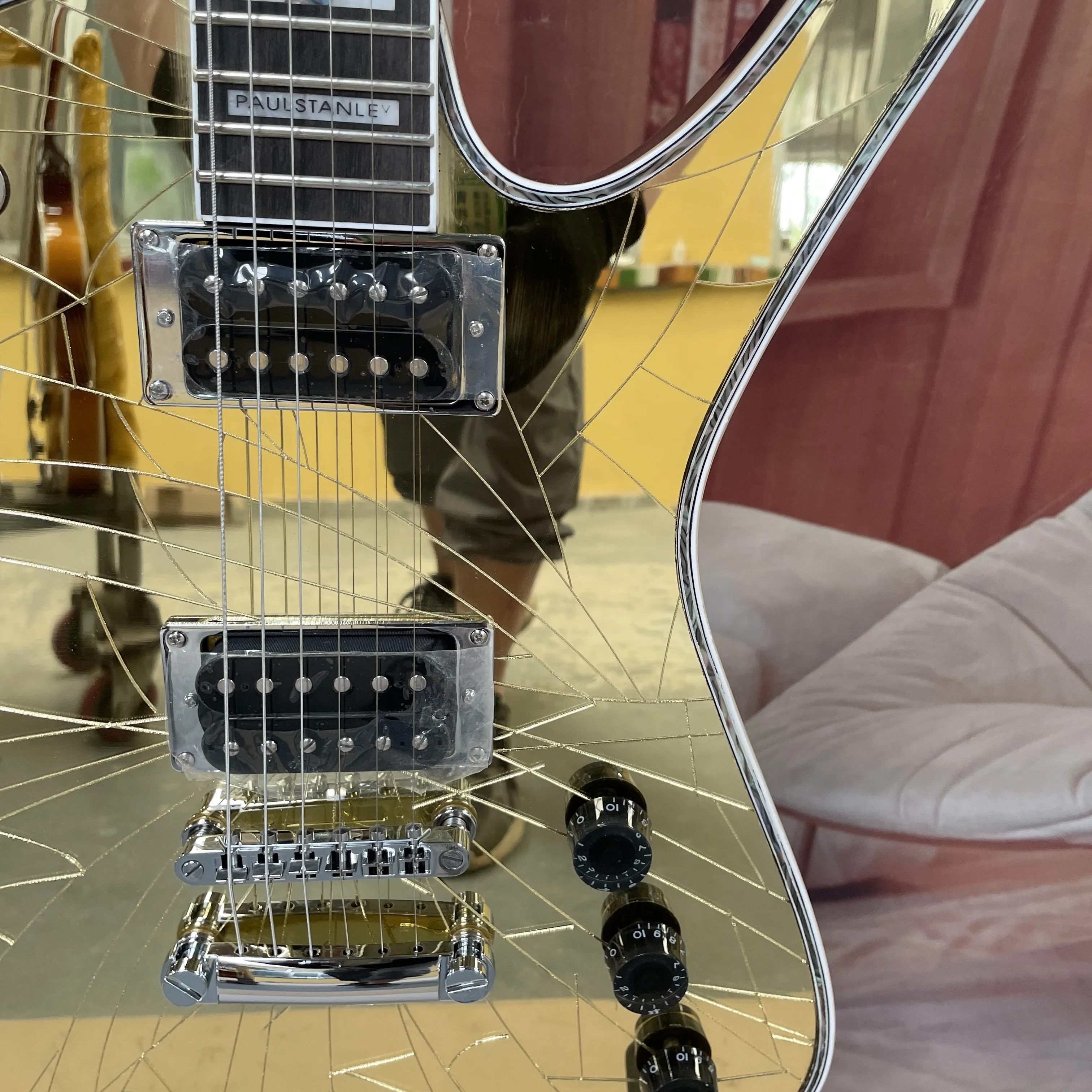 Electric Guitar Beginner - Guitarra elétrica de 6 cordas com