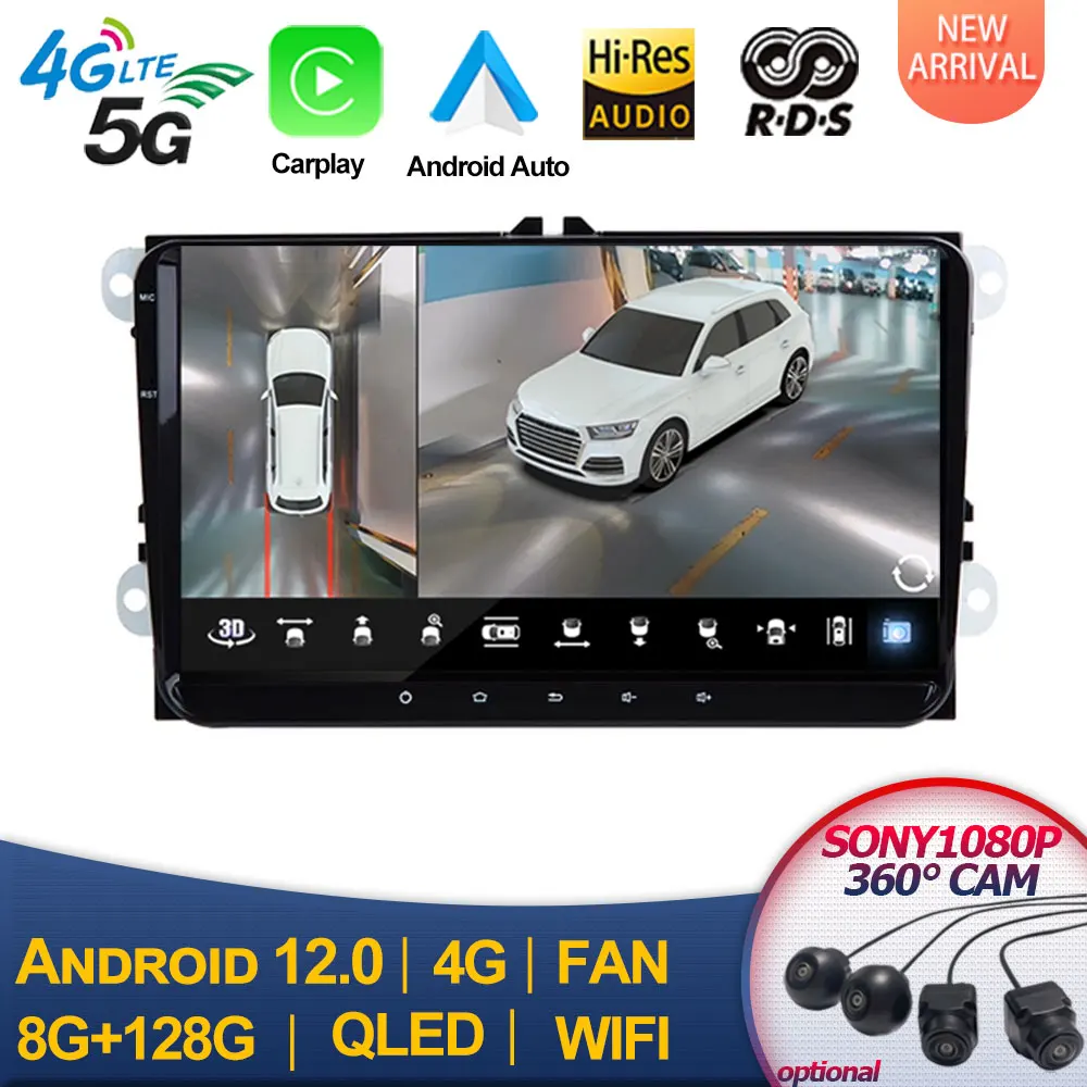 

Android Car radio GPS Navigation For VW Passat B6 amarok volkswagen Skoda Octavia 2 superb JettaT5 golf 5 Multimedia