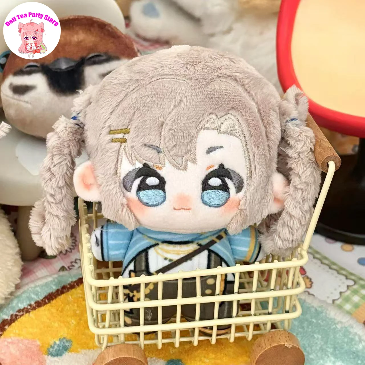 

Game Reverse:1999 Matilda Bouanich 10CM Mini Cotton Doll Adorable Starfish Nunu Body Pendant Keychain Plush Toys Gift