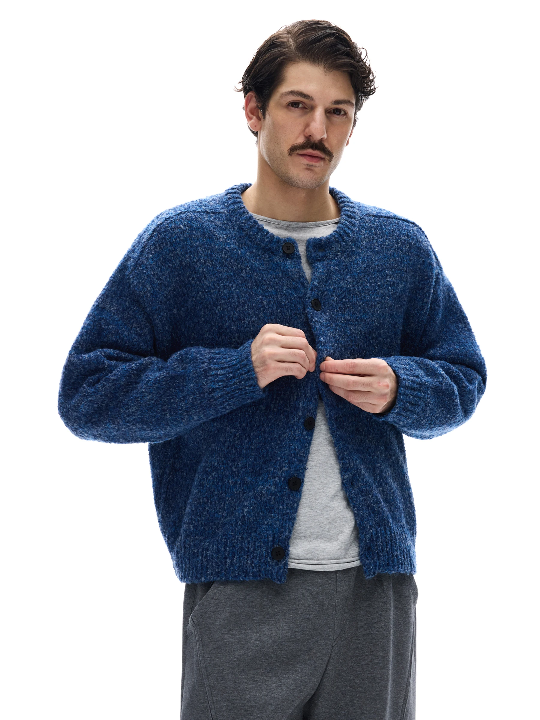 

MADWITCH Soft Cozy Knit Sweater Casual Loose ex Autumn Winter Open Cardigan for Men And Women Warmth And Comfort