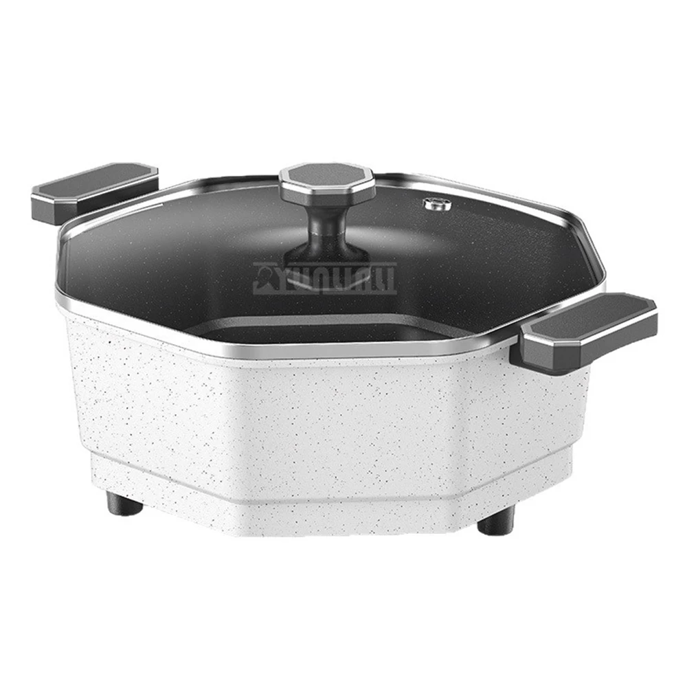 Olla Eléctrica de 4L, Olla Multiusos para Cocina, Electrodomésticos de Cocina