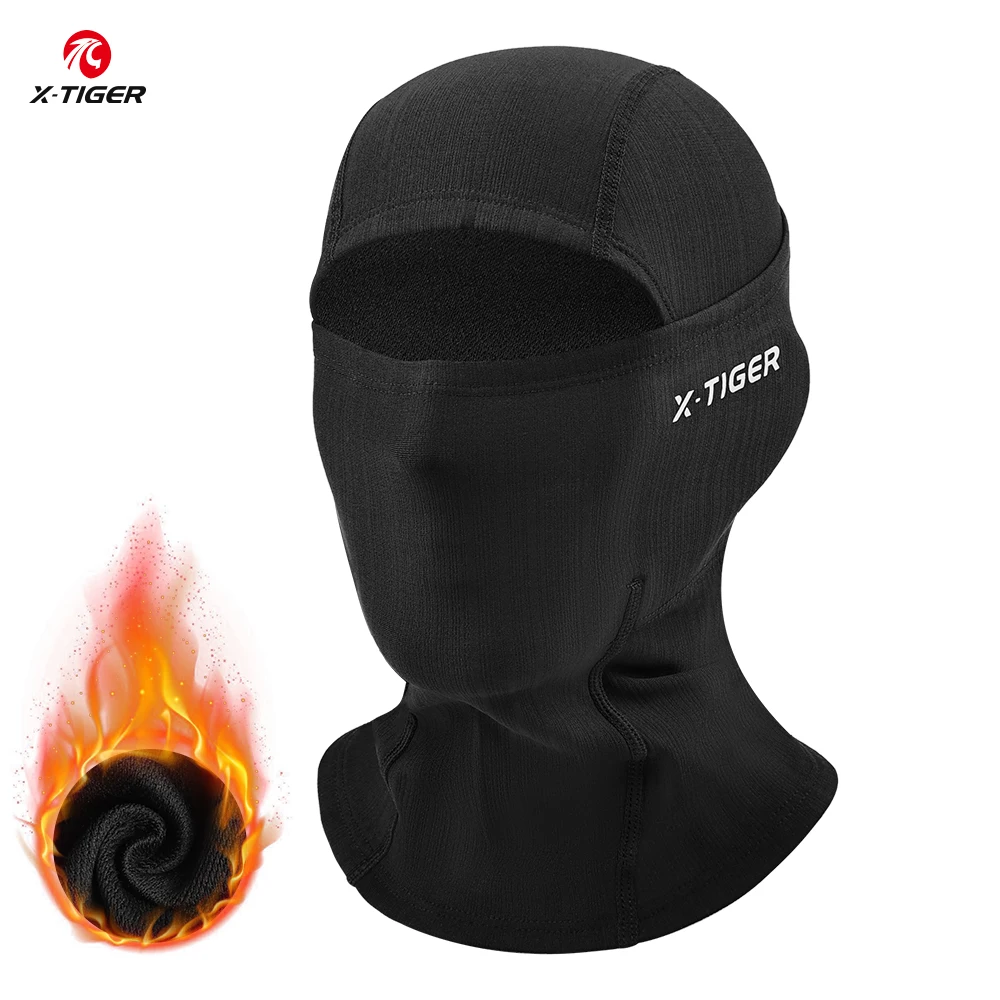 

X-TIGER Winter Fleece Warm Camouflage Balaclava Outdoor Cold-proof Ski Cycling Full Face Mask Mask fleece-lined Helmet Balaclava