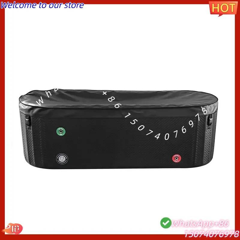 2026New Professional Drop Stitch Inflatable Ice Bath Tub with Chiller | High Quality PVC Material | for Muscle Recovery