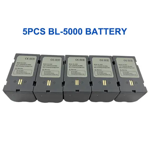 5PCS BL-5000 Battery for Hi-target V60 V90 GPS RTK GNSS Surveying Instrument Battery 7.4V 5200mah