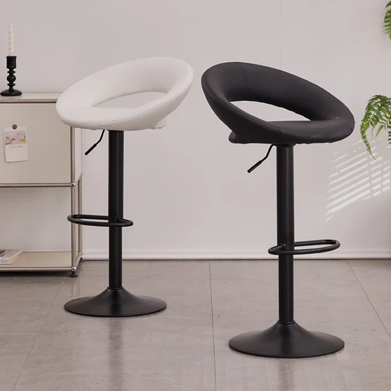 

Nordic Bar Chair Lifting Rotating Household Backrest High Stool Front Desk Cashier Bar Chair Eetstoelen Home Furniture