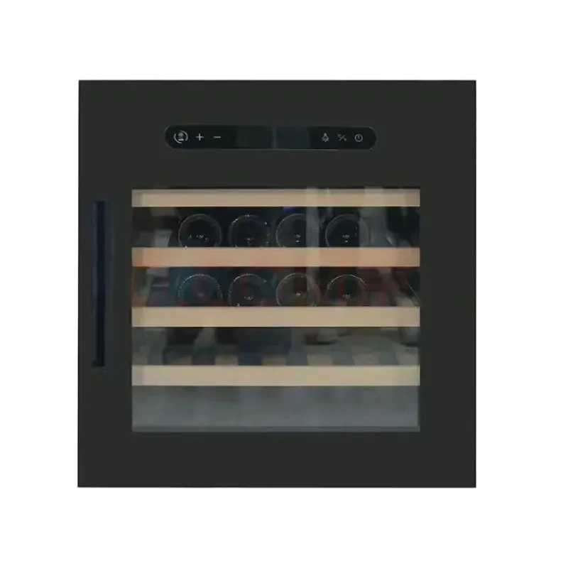 24 bottle compressor wine cooler/cooler countertop wine cellar with digital temperature display