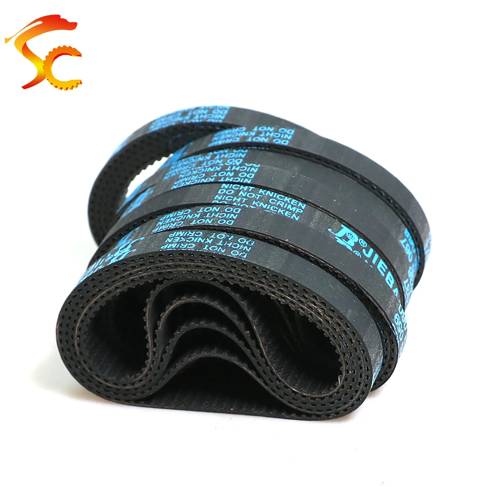MXL Timing Belt B67MXL to B76MXL MXL Synchronous Belt Width 4/5/6/7/9/10/12/15mm Closed Loop Drive Belt MXL Rubber Timing Belt