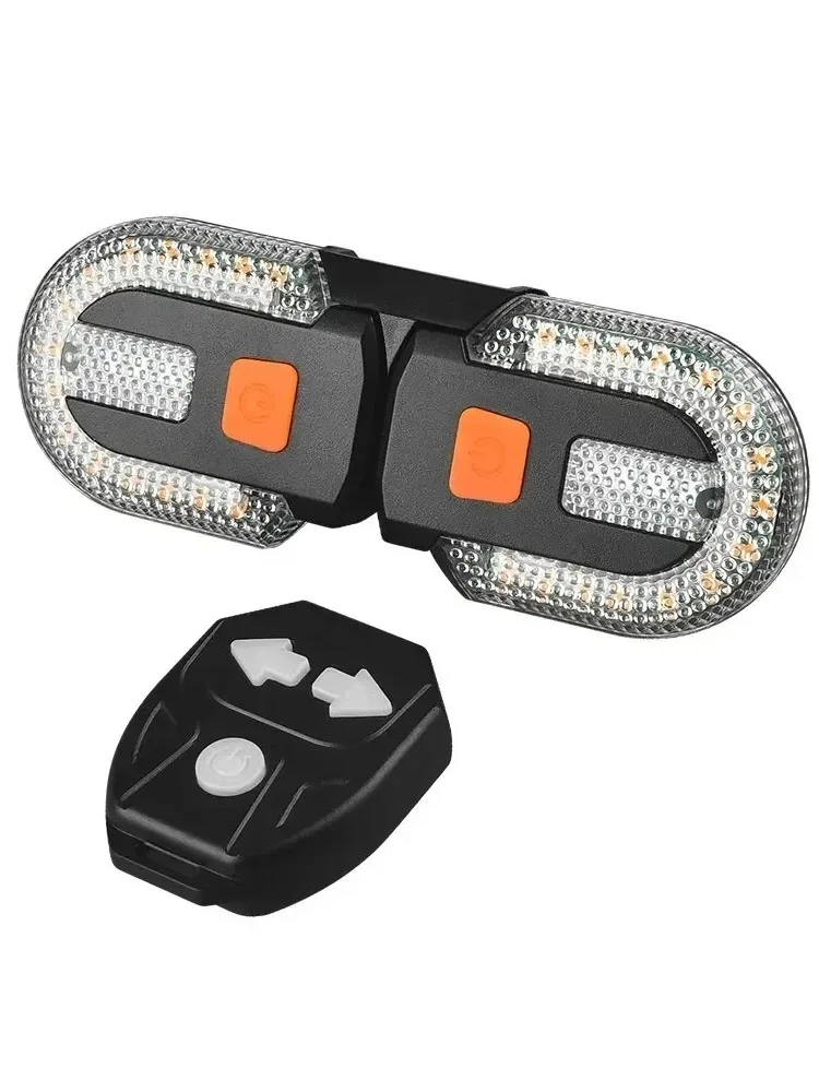 AliExpress 2025 New USB Rechargeable Bike Wireless Back Lights Bike Turn Signal Rear Light LED Bicycle Lamp MTB Tail Light Bike Accessories