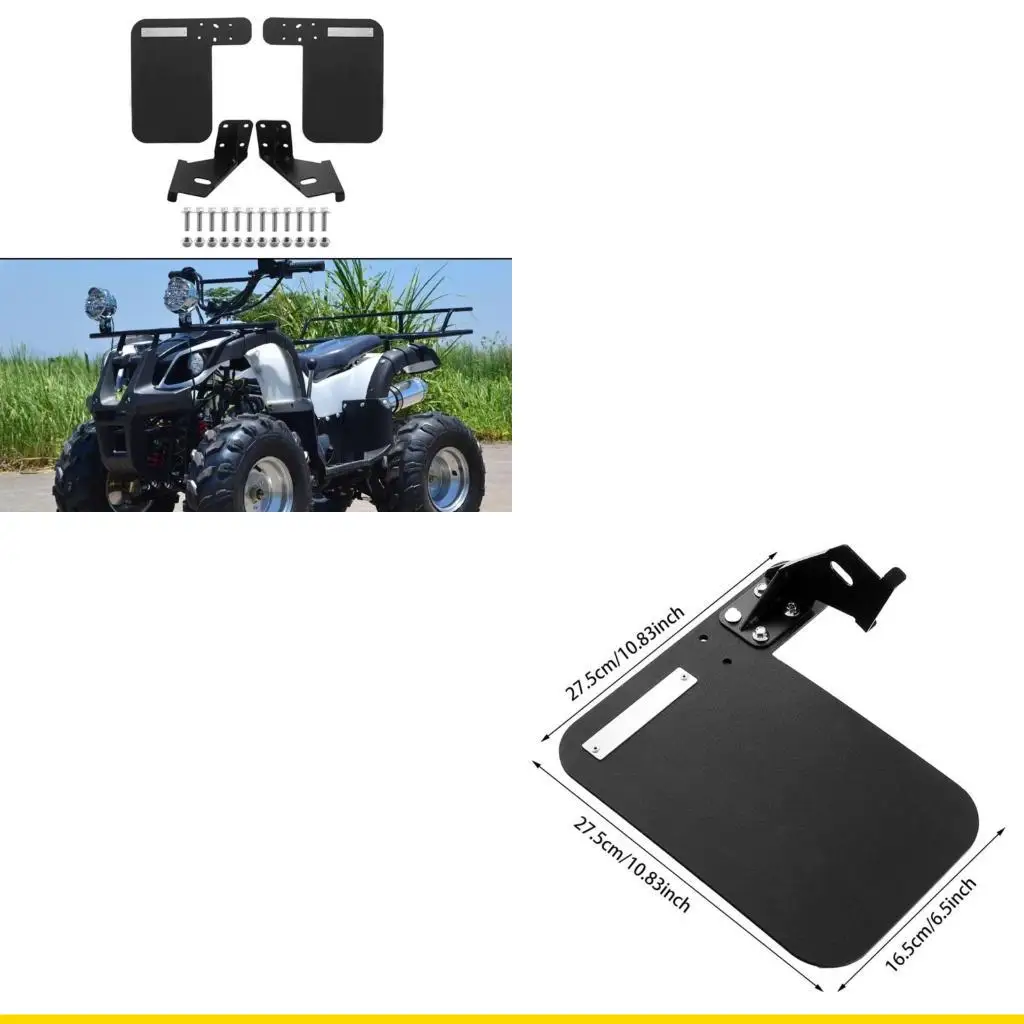 

SZCH Protective Cover & Splashes Guard Strong Plastic Mud Deflector for XP 1000