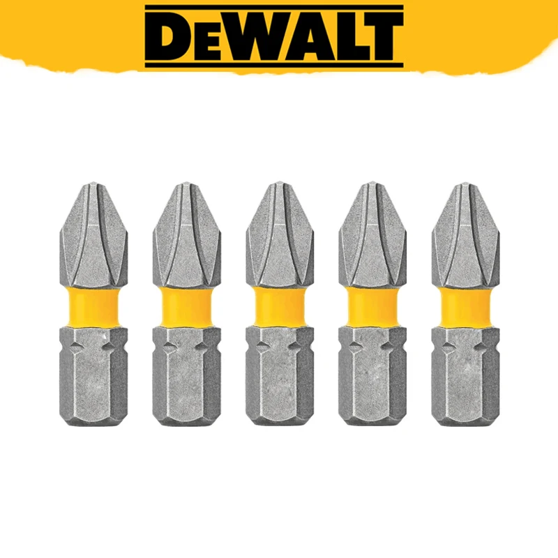 DeWalt-電気ドライバー,インパクト25mm,強力な磁気ドリルヘッド,高硬度,木工ドリルビット,エンボス加工用,2