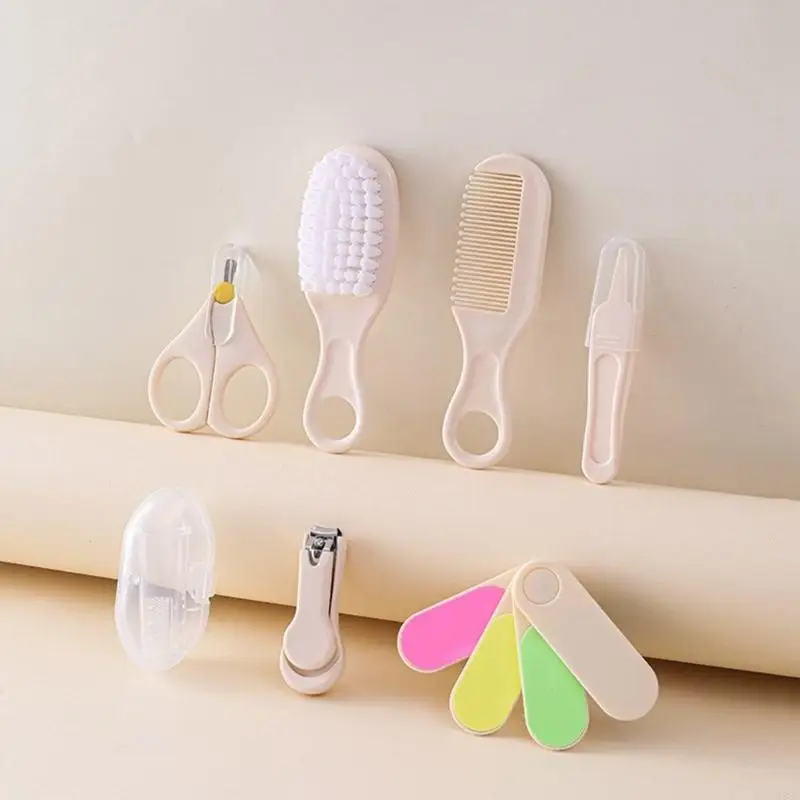 M89C 7pcs/Set Baby Grooming Set для новорожденных ногтей Trimmer для путешествий и ежедневного использования