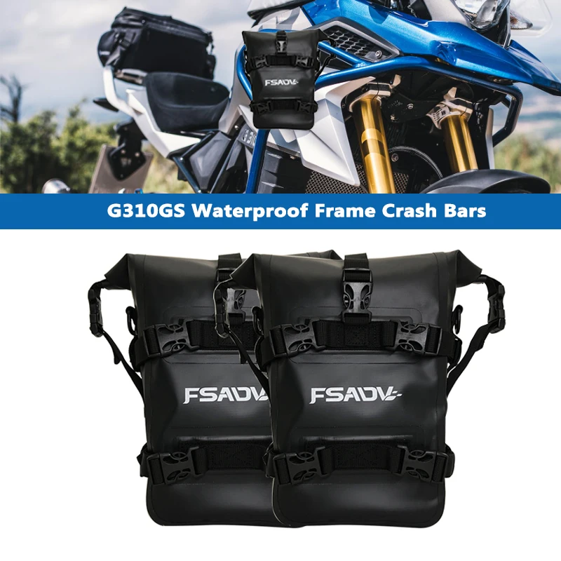 

Frame Crash Bars Waterproof Bag Bumper Repair Tool Placement Bag For BMW G310GS G310R G310 GS G 310R G 310 GS G310 R